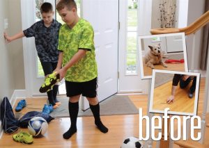 two boys came home from a game befor pic | renovation