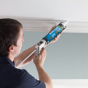 Contractor painting the ceiling | Chattanooga Home Inspector | paint like a pro Chattanooga