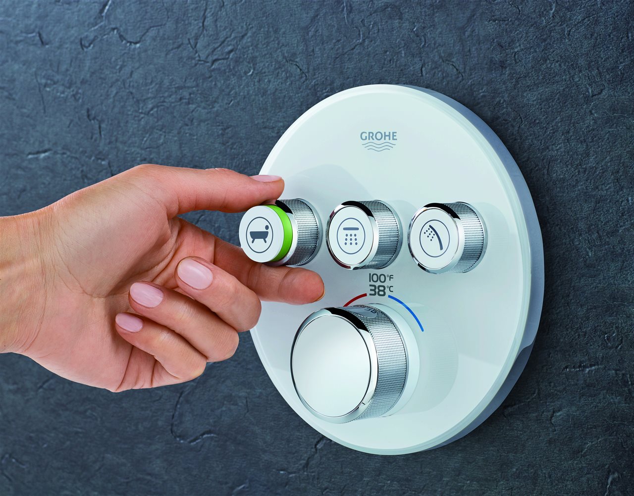 3 shower knobs | Chattanooga Home Inspector| bathroom installation Chattanooga