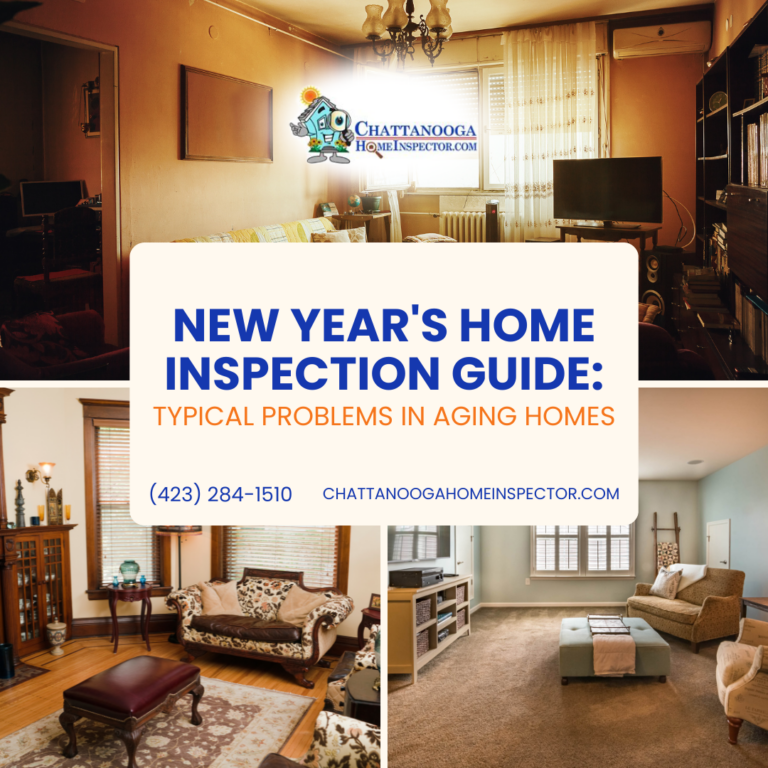 Chattanooga Home Inspector New Year's Home Inspection Guide_ Typical Problems in Aging Homes